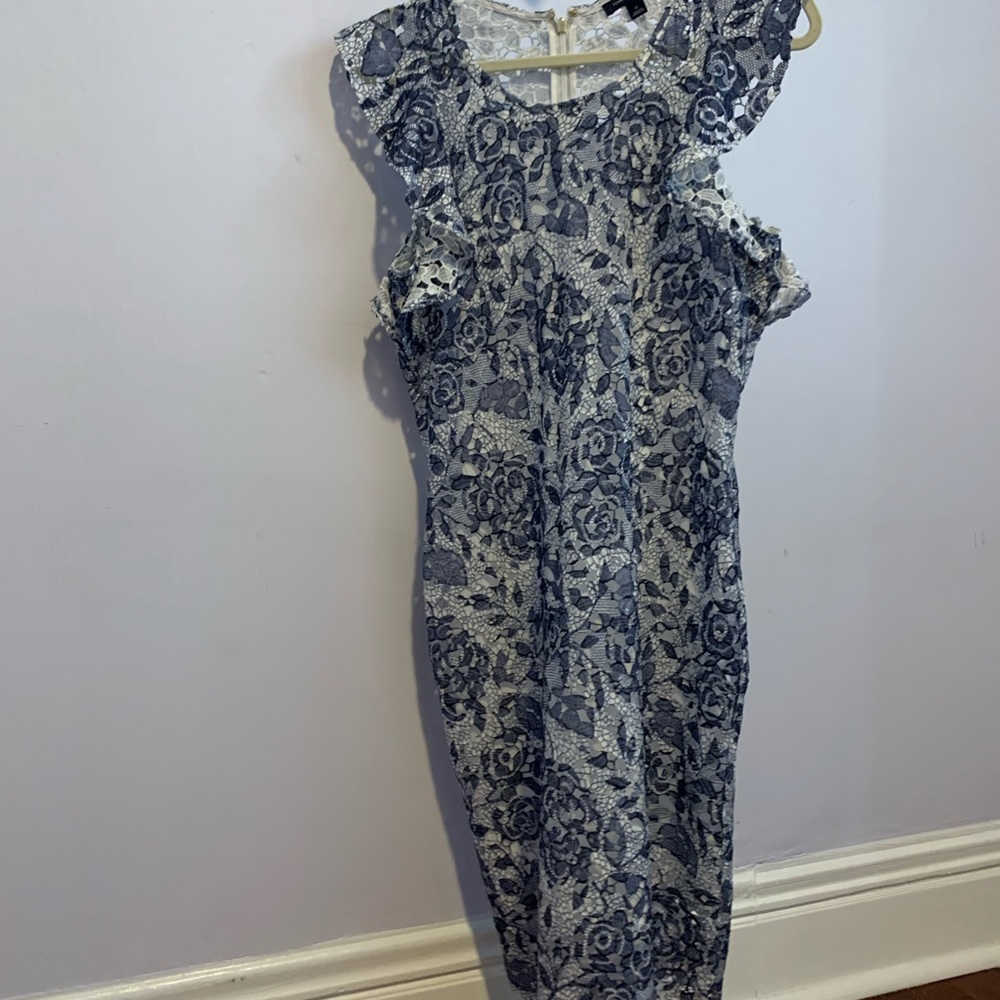 Tommy Hilfiger blue flower dress